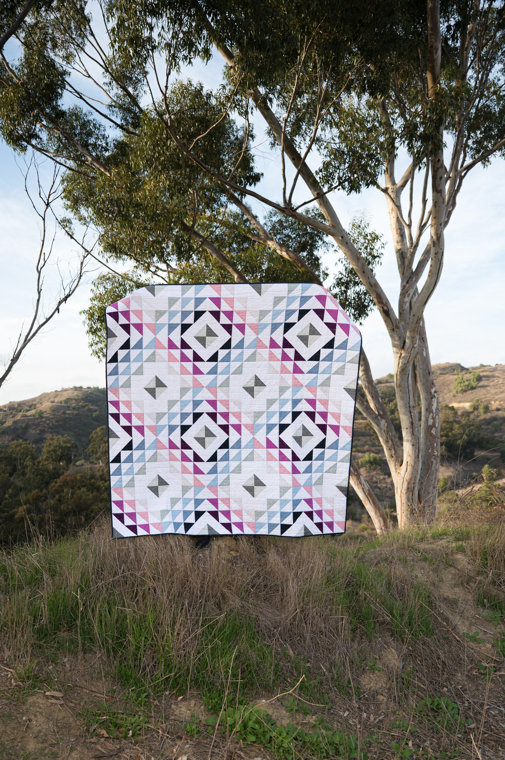 Diamond Ripples Quilt